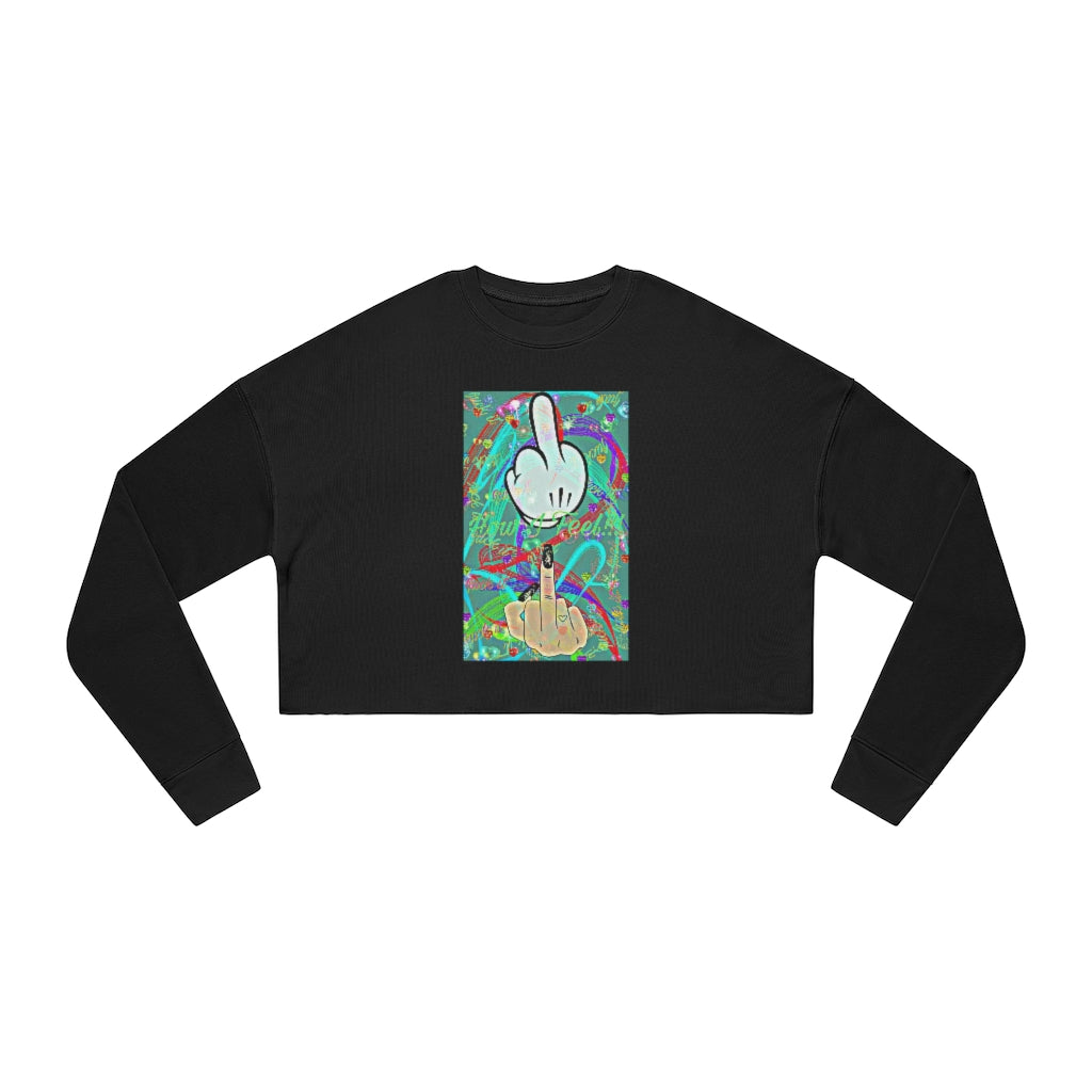 "How I Feel" Get Out Your Feelings Crop Sweater