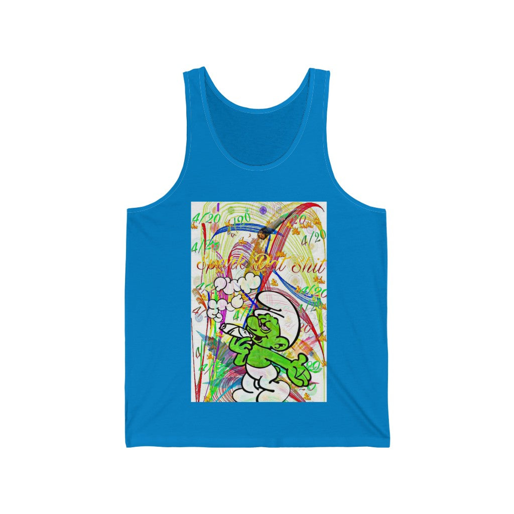 "4/20 Spark That" Smurf Tank