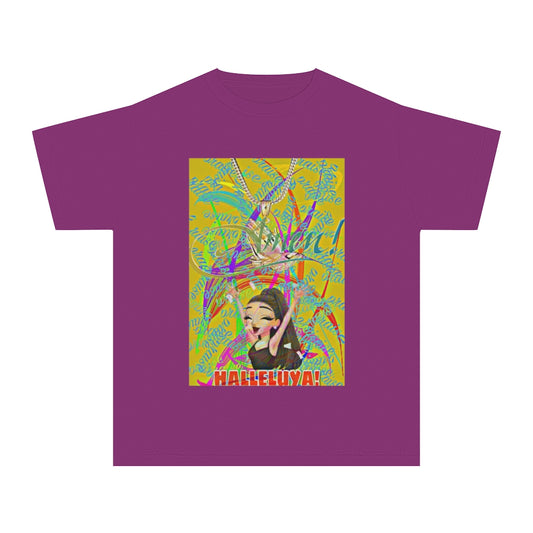 "Amen" Halleluya Girl Kids Tee