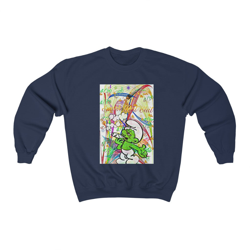 "4/20 Spark That" Smurf Sweatshirt