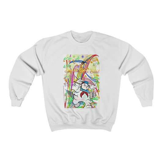 "4/20 Spark That" Powder Puff Sweater