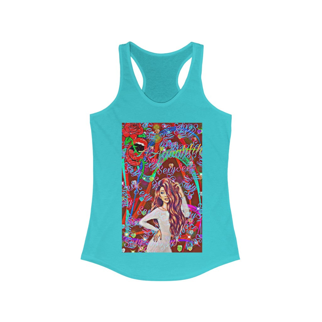 "Sexy" Red Head Tank