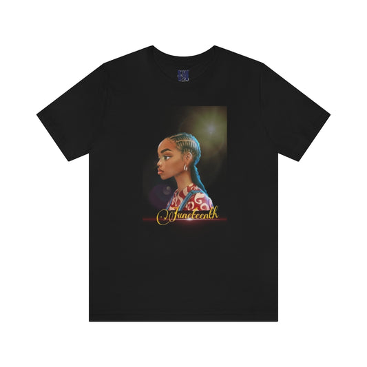 "Shine Bright Queen" Juneteenth Tee
