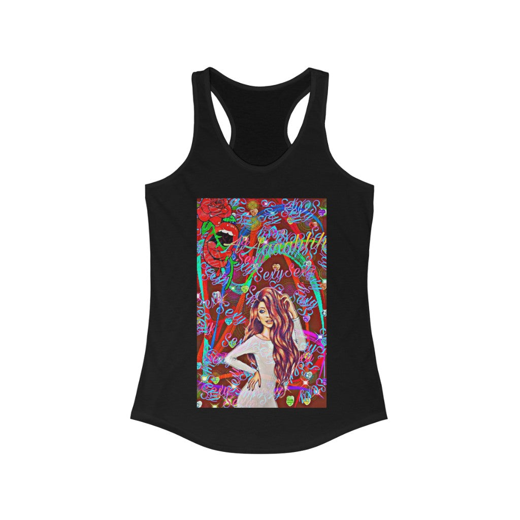 "Sexy" Red Head Tank