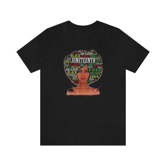 "Multi Afro Queen" Juneteenth Tee