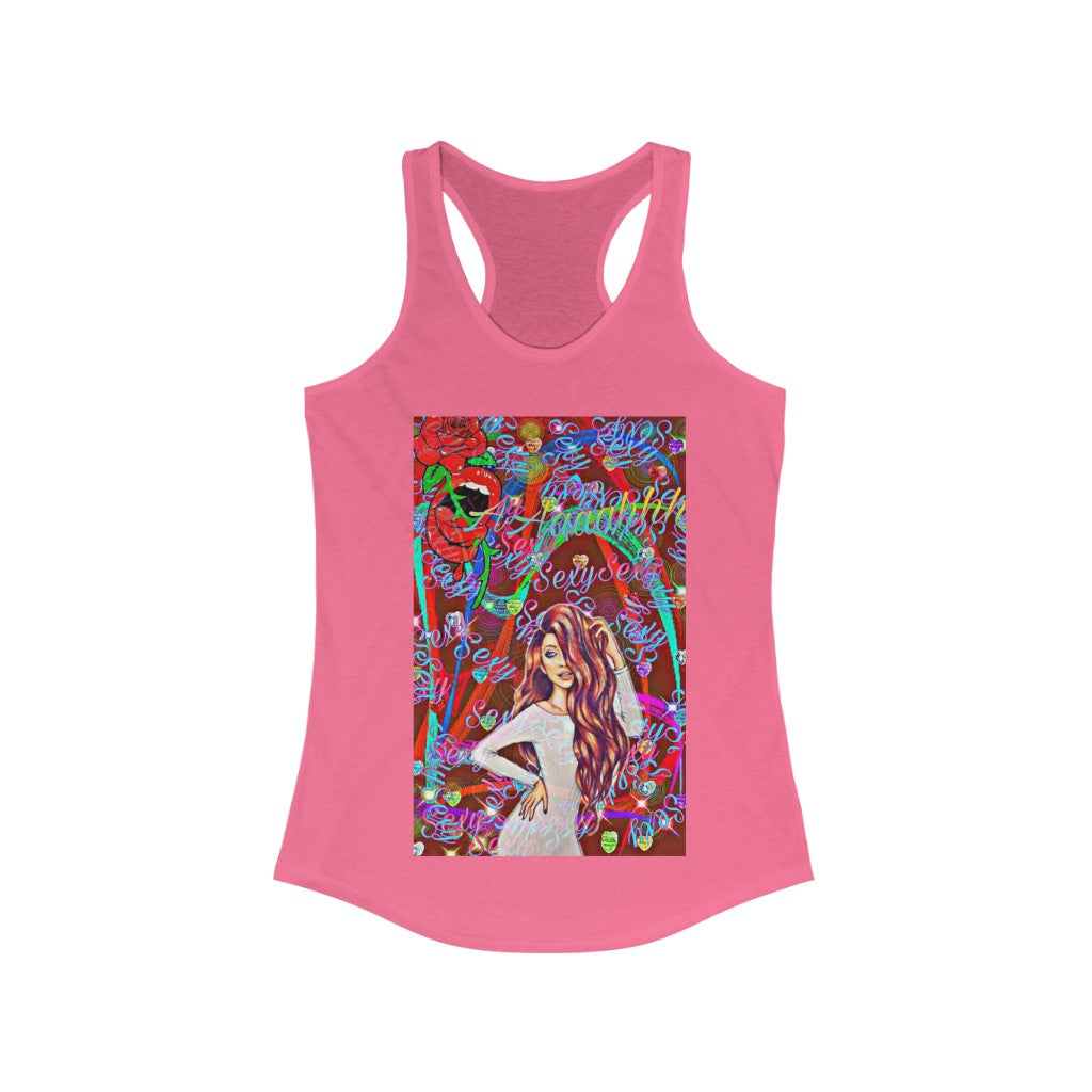 "Sexy" Red Head Tank