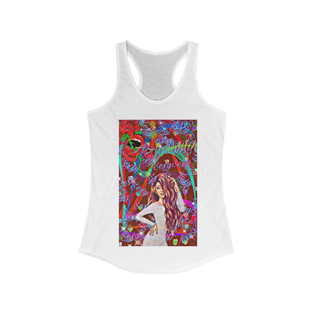 "Sexy" Red Head Tank