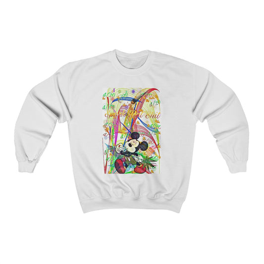"4/20 Spark That" Mickey Mouse Sweatshirt