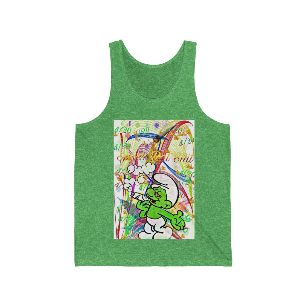 "4/20 Spark That" Smurf Tank